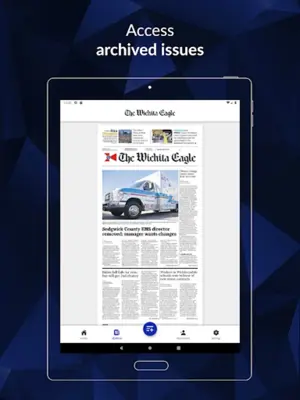 The Wichita Eagle & Kansas.com android App screenshot 0